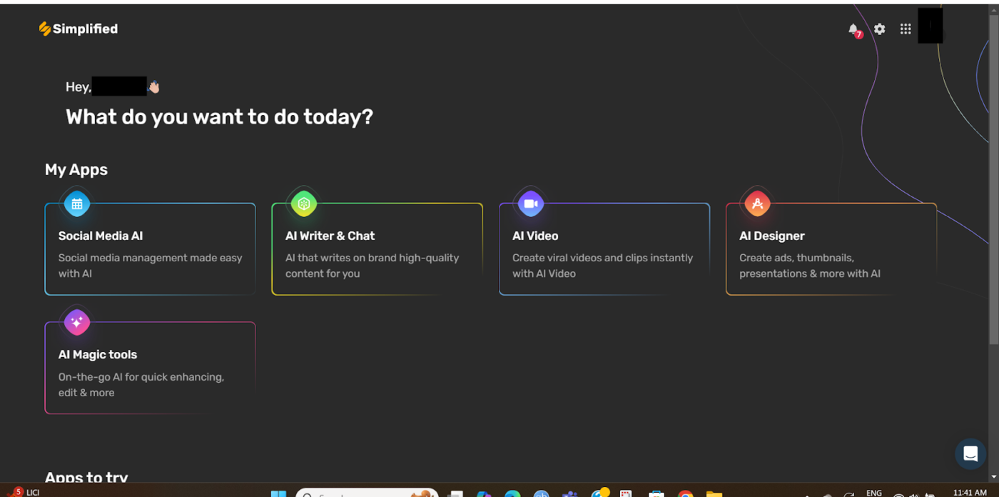Wordtune Alternative: Simplified- Best for all-in-one content creation