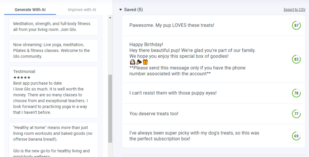 Wordtune Alternative: Anyword- Best for creating engaging social media content