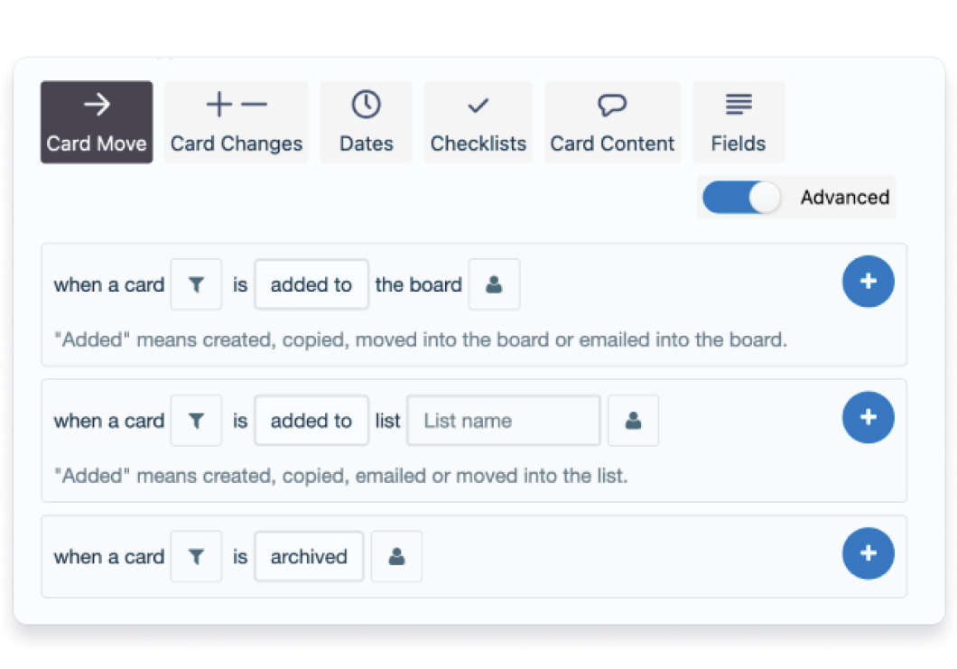 Trello automations : trello vs jira