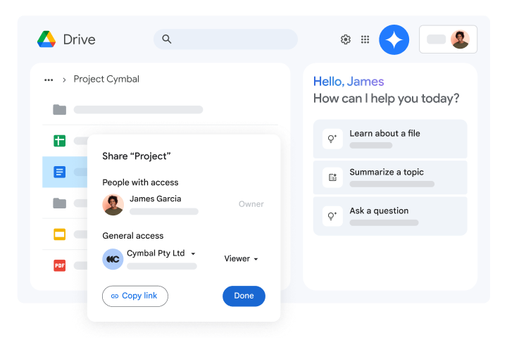 Google Drive Dashboard