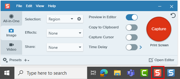 Snagit: Windows screen recording software to record audio and instructional videos
