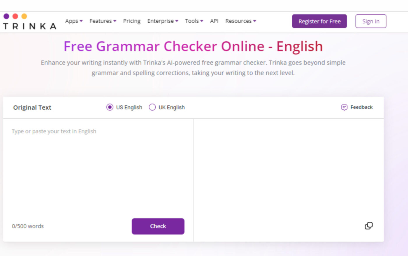 Trinka AI : ai proof readers