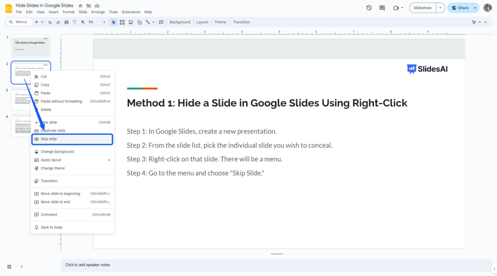 SlidesAI: ai presentation maker 