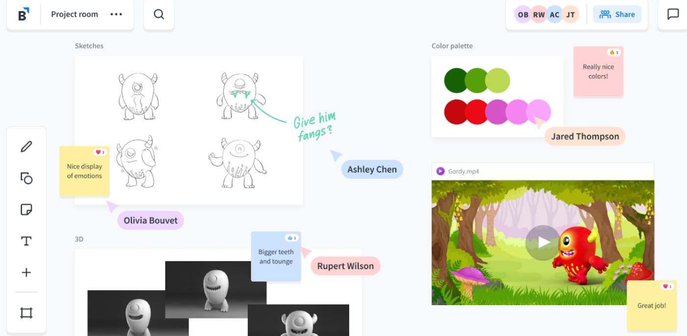 Whiteboard Software : Bluescape