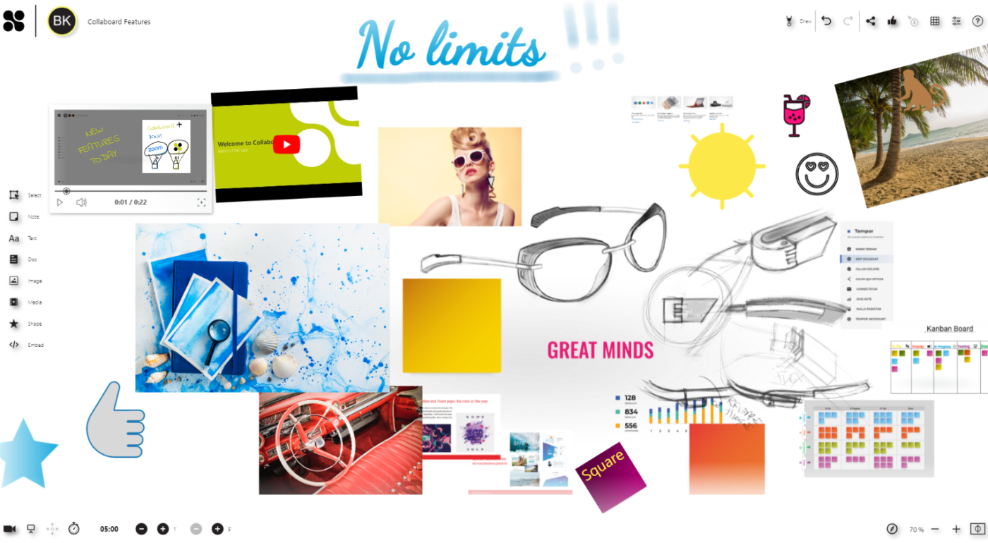Whiteboard Software ;Collaboard
