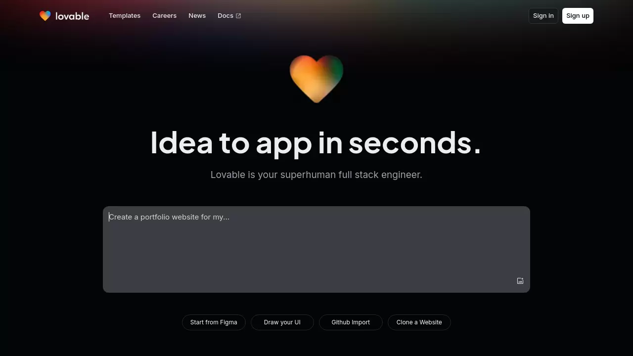  Lovable Dashboard