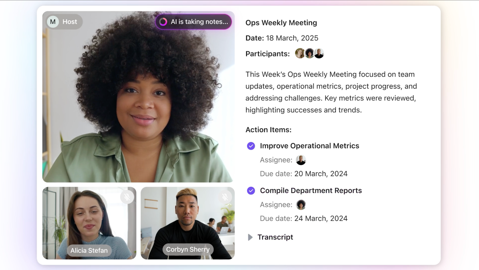 ClickUp AI Notetaker