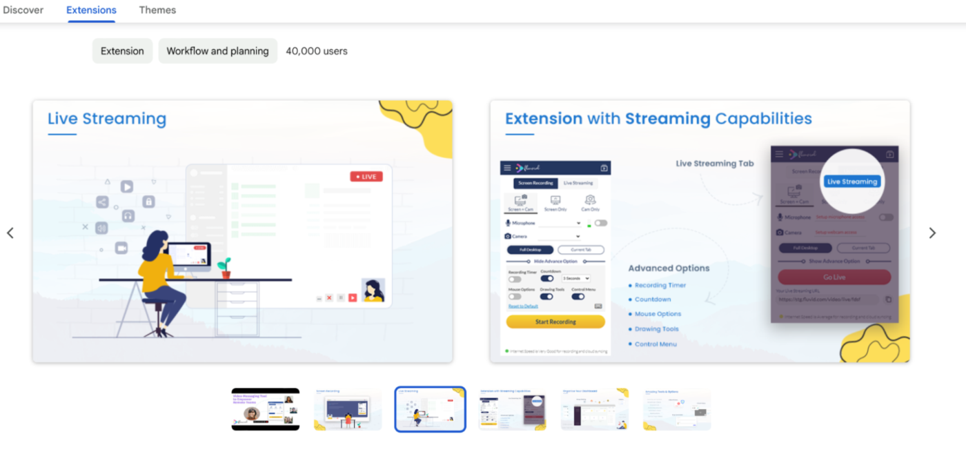 Fluvid screen recording software