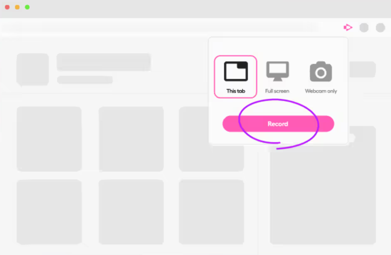 Screencastify screen recording Chrome extension