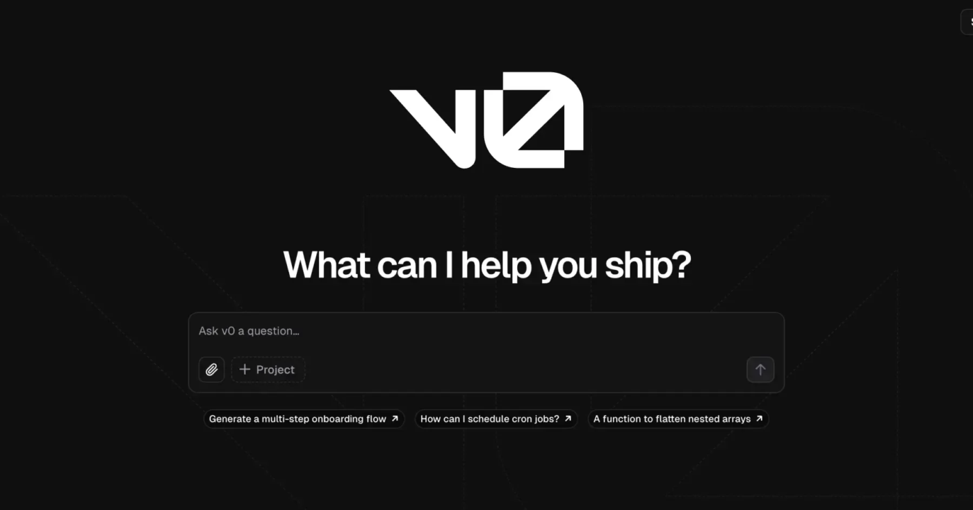 v0 Dashboard