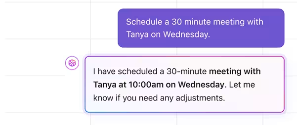 ClickUp Calendar: Schedule meetings with natural language using AI