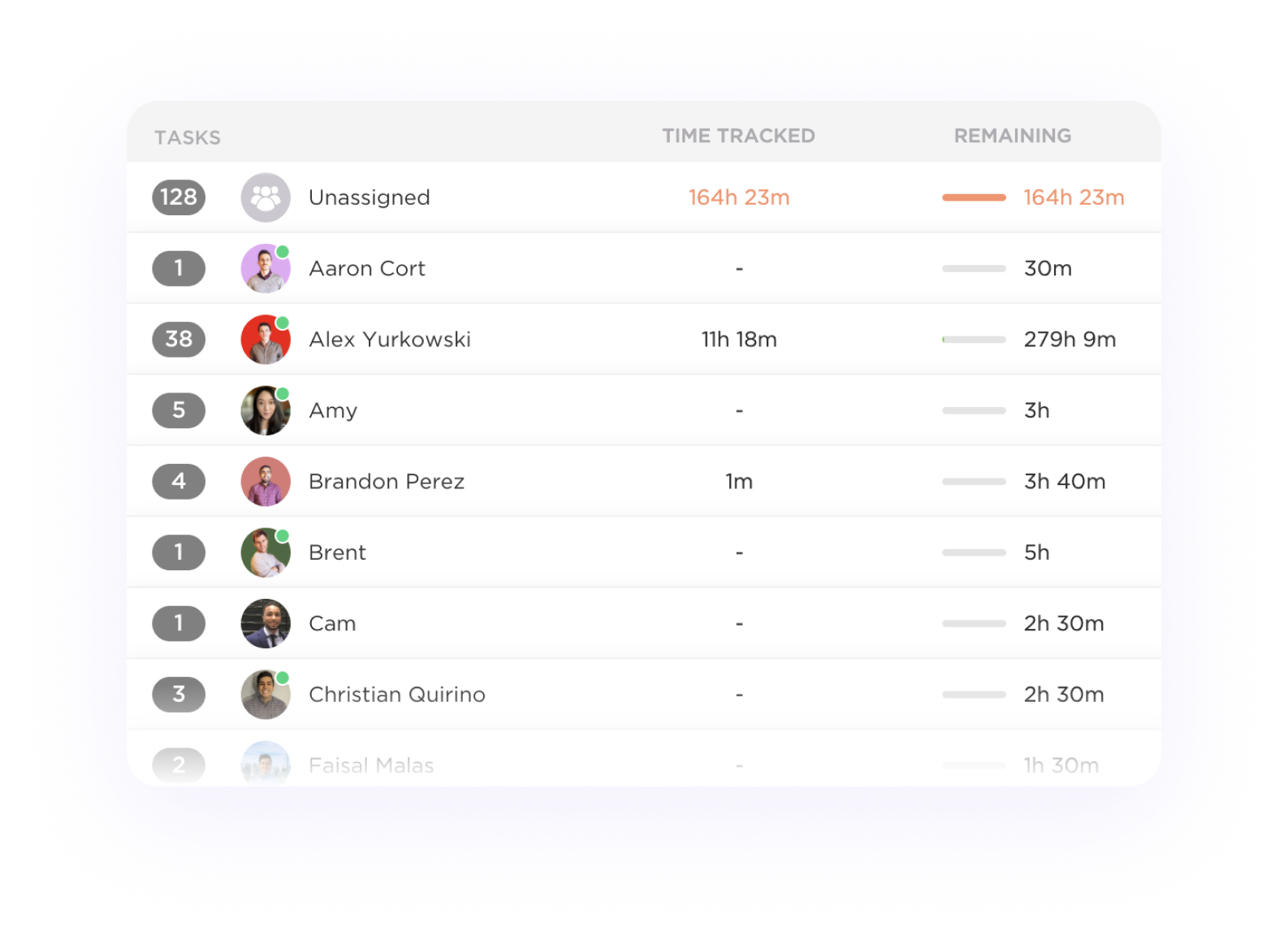 ClickUp Project Time Tracking