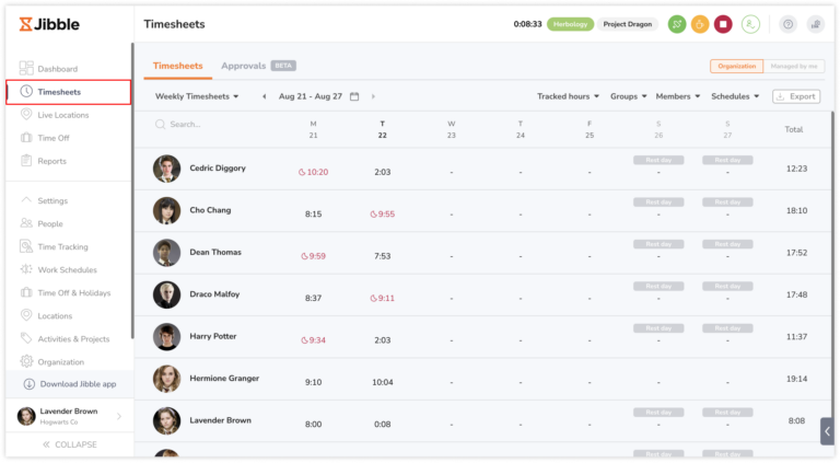 Jibble: Clockify Alternatives