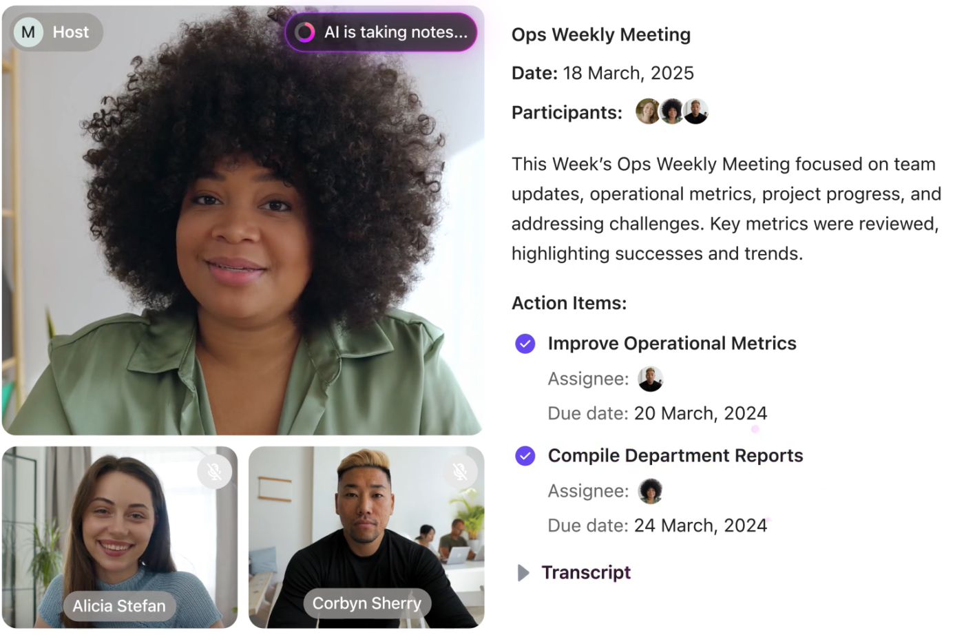 ClickUp AI Notetaker