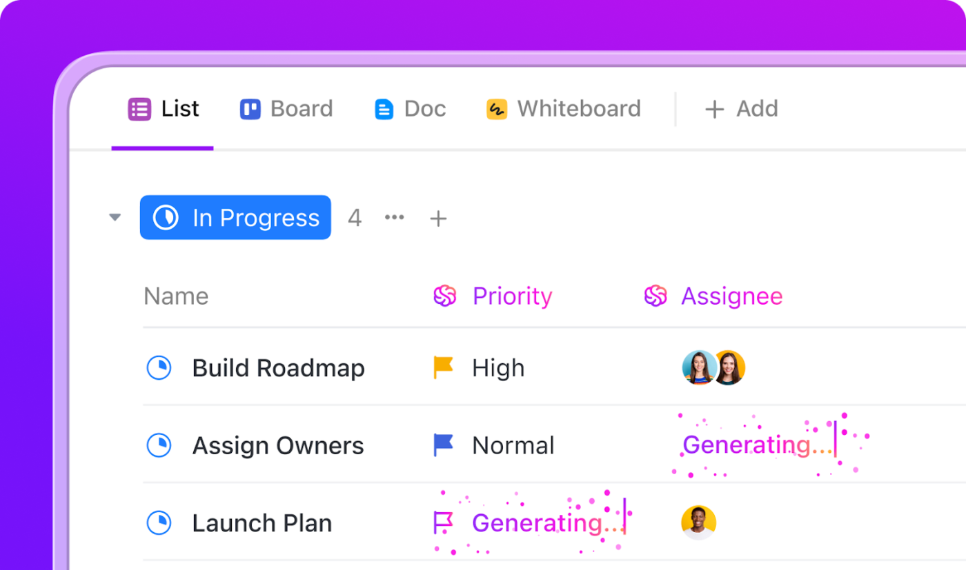 ClickUp Tasks