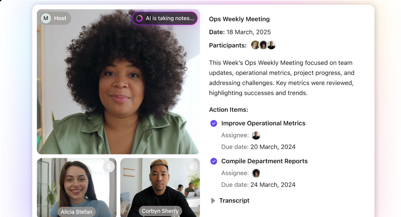 ClickUp AI Notetaker: coda vs notion